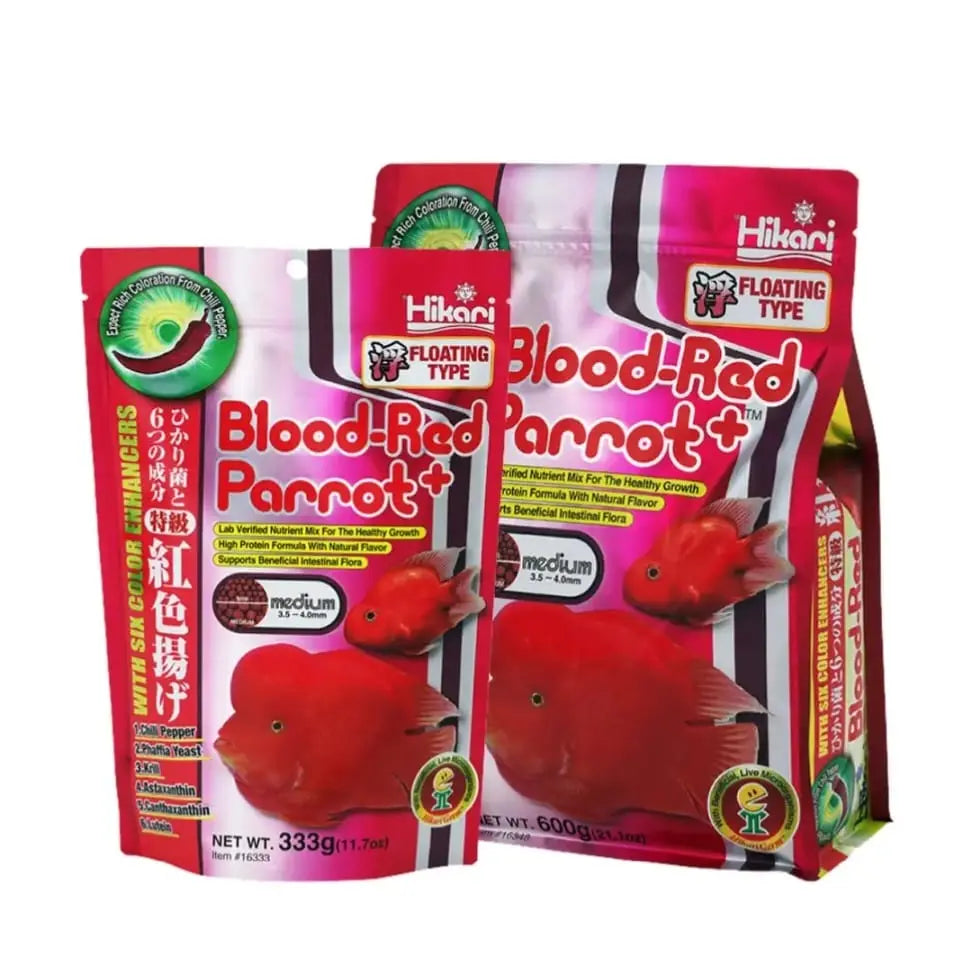 Hikari Blood Red Parrot Mini Medium Fish Food Fish Bazaar