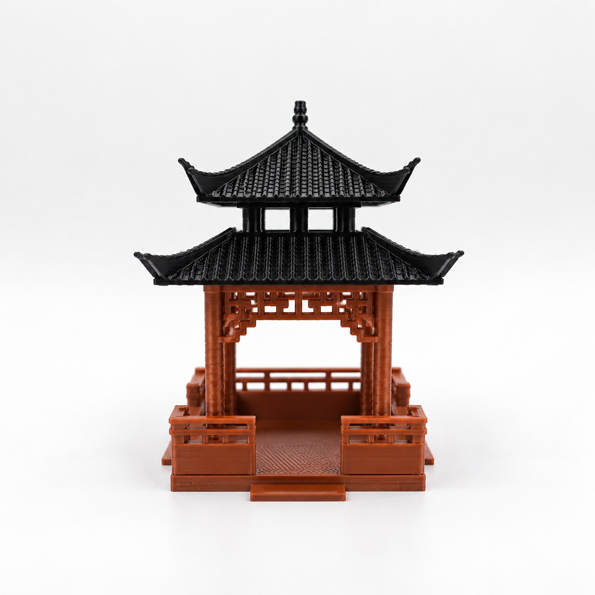 Double-Layered Square Pavilion (Aquarium & Terrarium Decor)