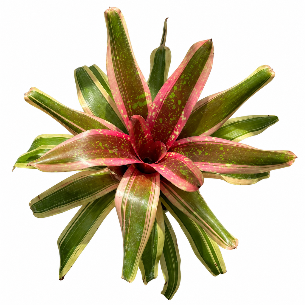 Neoregelia 'Swanky' – Bold Bromeliad for Terrariums & Vivariums | India