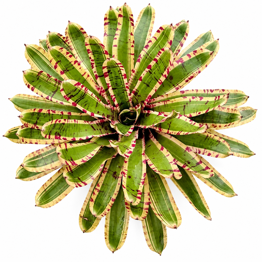 Neoregelia 'Wild Rabbit' (Large) – Characterful Bromeliad for Vivariums | India