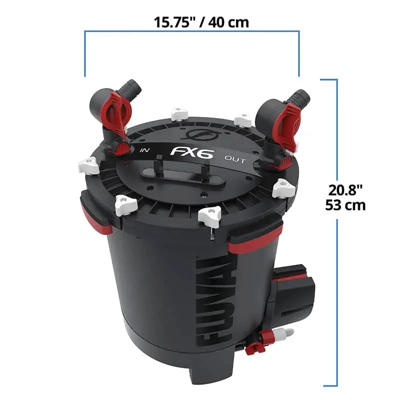 Fluval FX6 Canister Filter, up to 400 US Gal / 1500 L Fluval