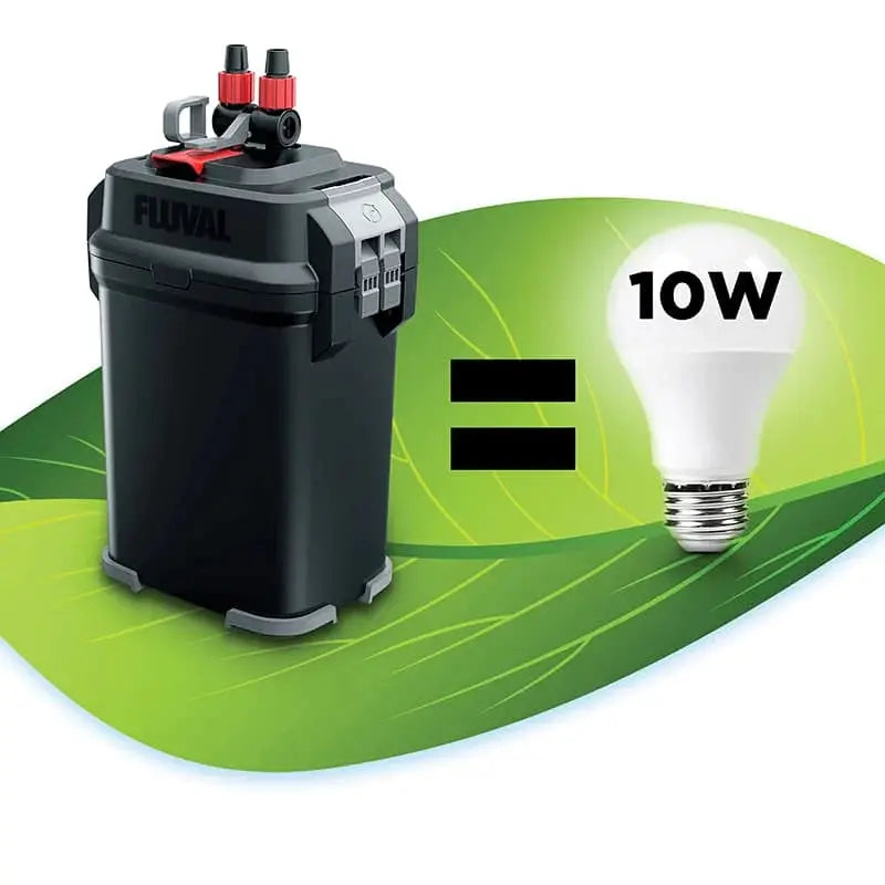 Fluval 107 Canister Filter, 10-30 US Gal / 40-130 L Fluval