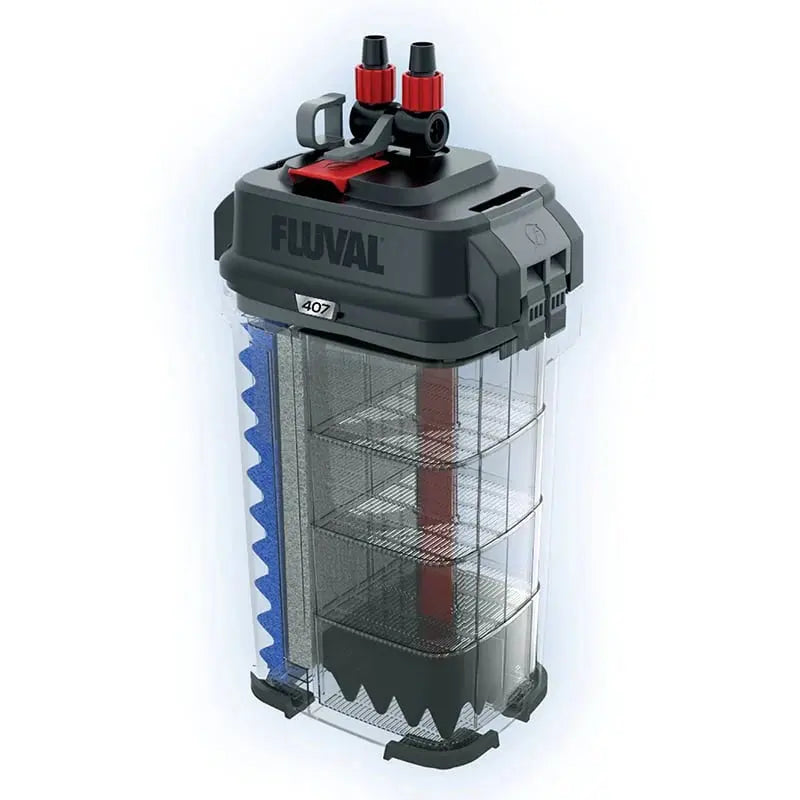 Fluval 407 Canister Filter, 50-100 US Gal / 150-500 L Fluval