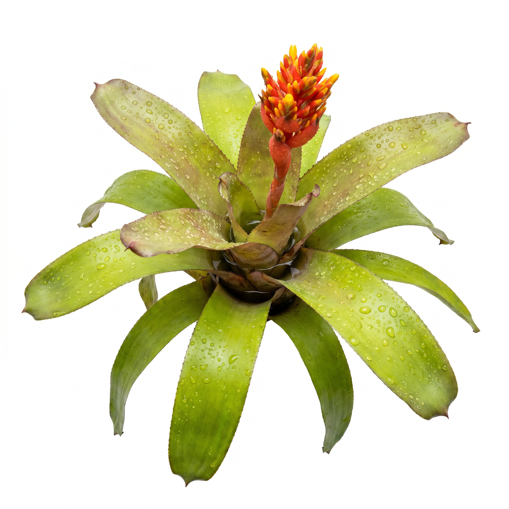 Aechmea 'Orange Torch' – Flowering Bromeliad for Vivariums | India