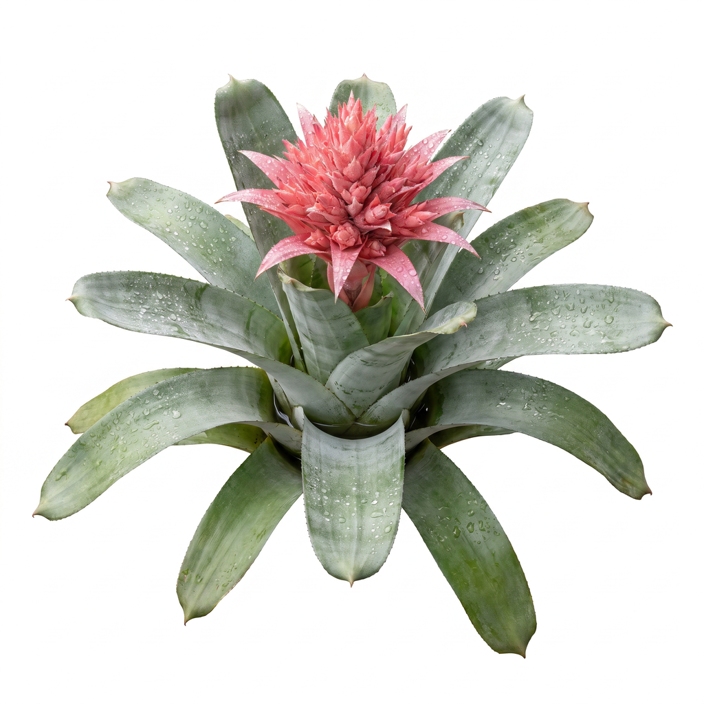 Aechmea 'Pink Star' – Pink Bromeliad for Terrariums & Vivariums | India