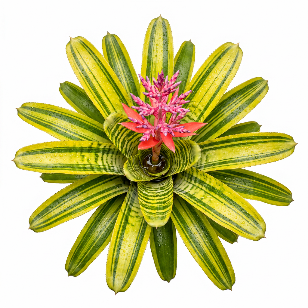 Aechmea 'Vista' Top Side