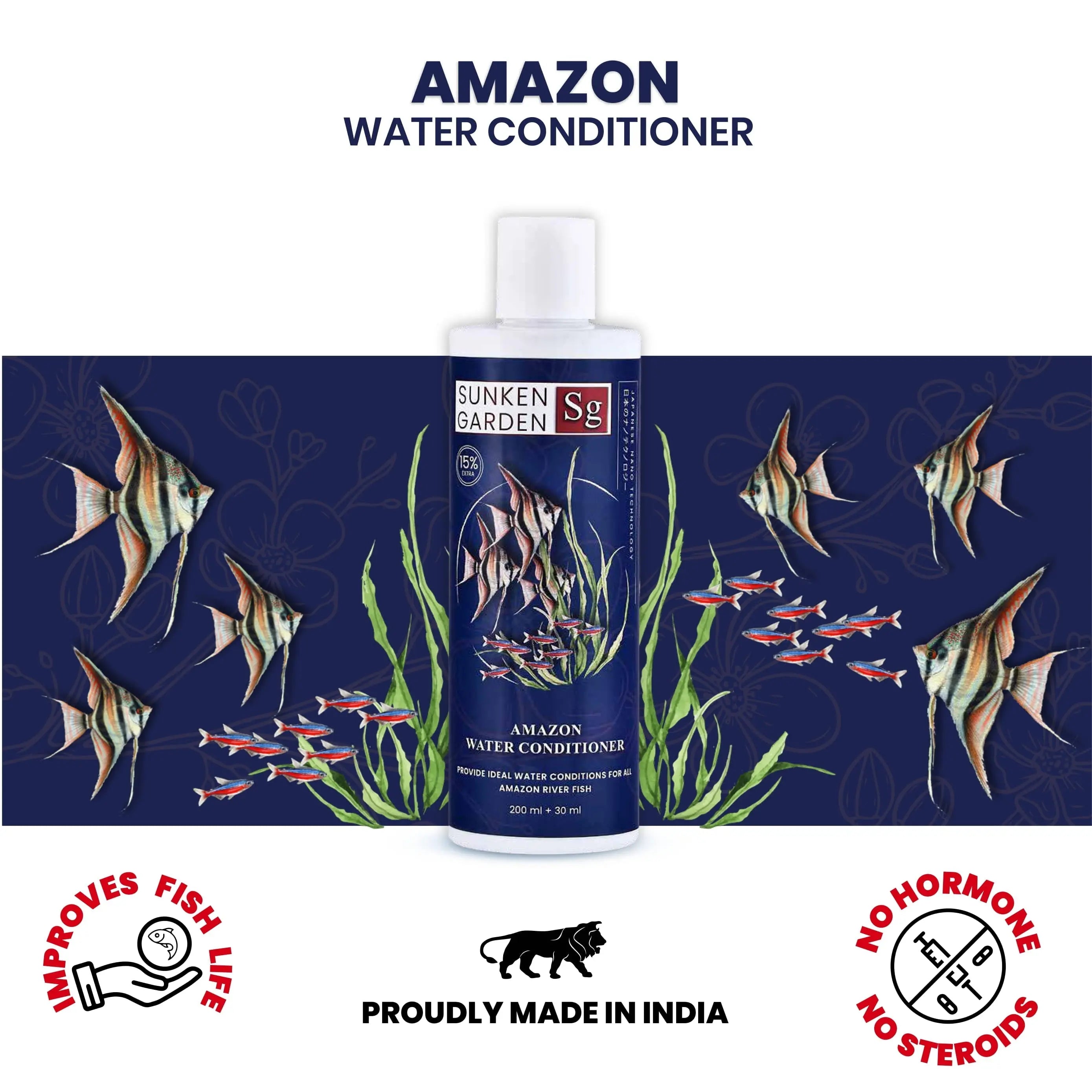 Sunken Garden Amazon Fish Water Conditioner Sunken Garden Pvt Ltd
