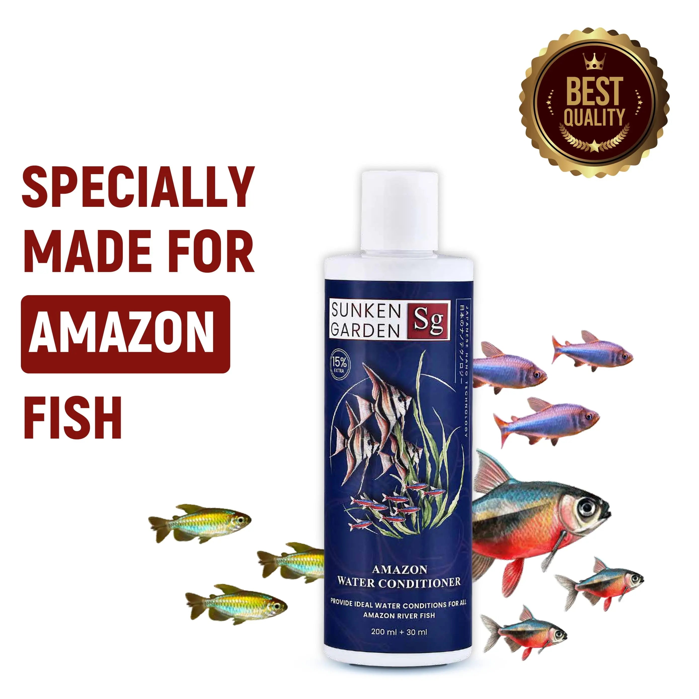 Sunken Garden Amazon Fish Water Conditioner Sunken Garden Pvt Ltd