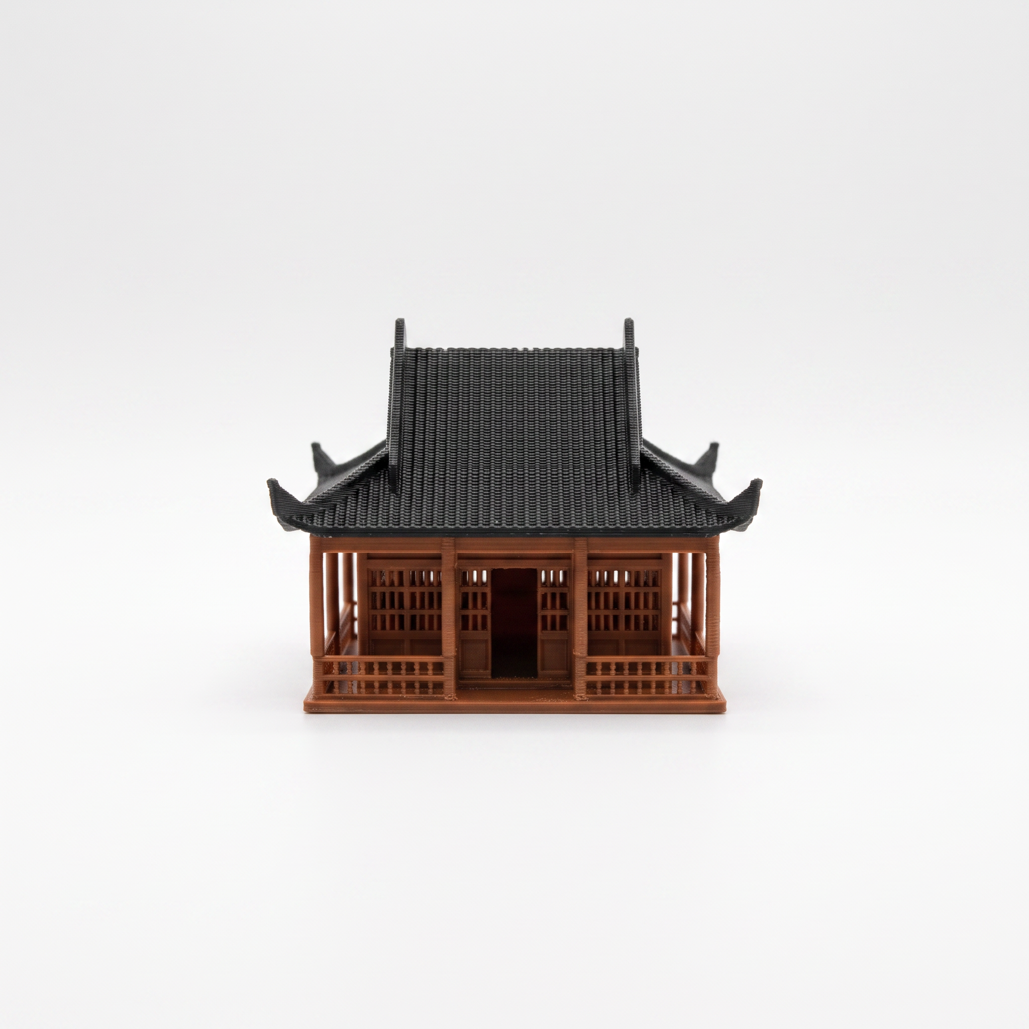 Ancient Chinese Home 1 (Aquarium & Terrarium Decor) Front View
