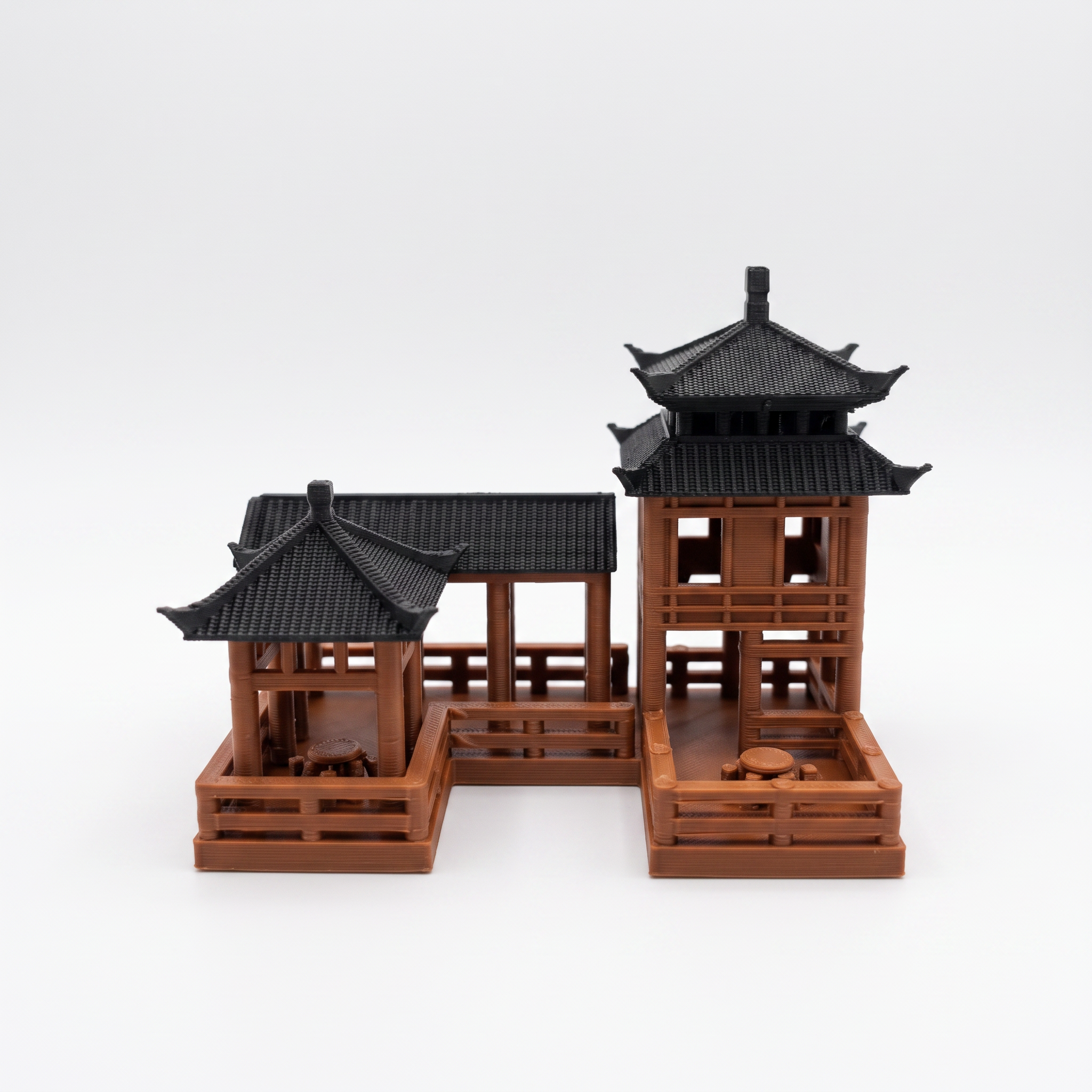 Ancient Viewing Platform (Aquarium & Terrarium Decor) Front View