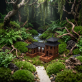 Ancient Viewing Platform (Aquarium & Terrarium Decor) In Terrarium