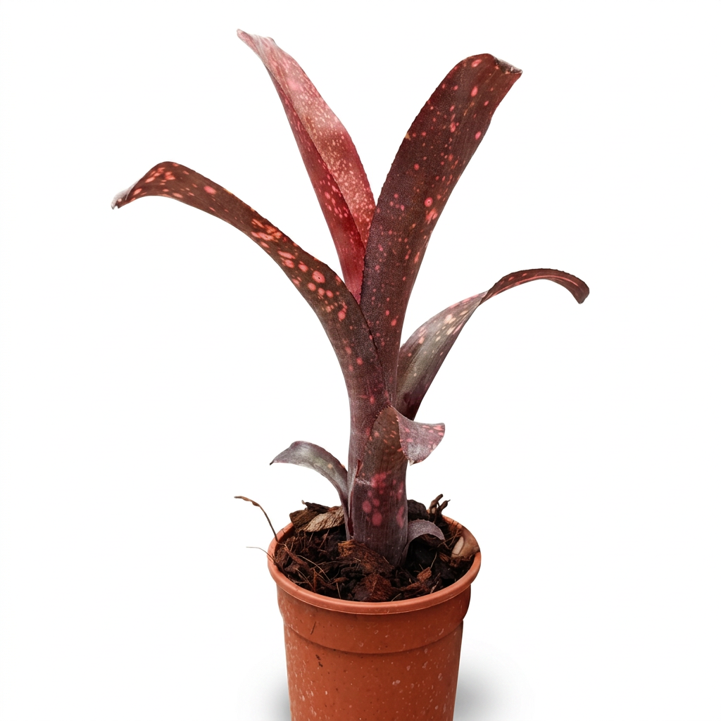 Billbergia 'Cherry Bomb' – Red Bromeliad for Terrariums & Vivariums | India Fish Bazaar