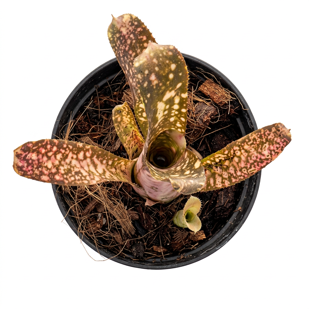 Billbergia 'Cold Fusion' – Dark Bromeliad for Terrariums & Vivariums | India Fish Bazaar