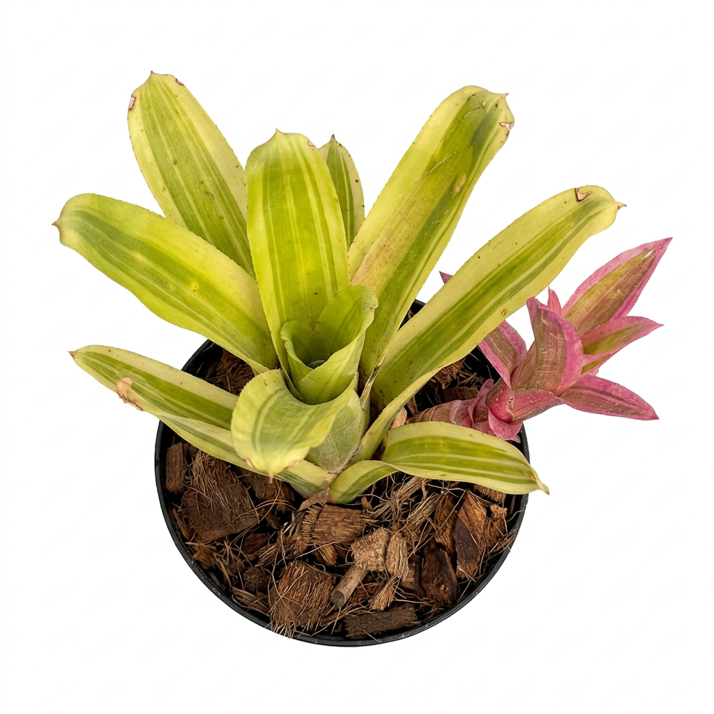 Billbergia 'Jason A&R' – Live Bromeliad for Terrariums & Vivariums | India Fish Bazaar