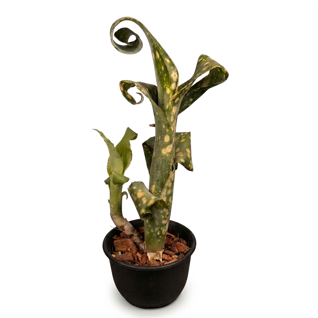 Billbergia leptopoda 'Permanent Wave' – Spotted Bromeliad for Terrariums | India Fish Bazaar