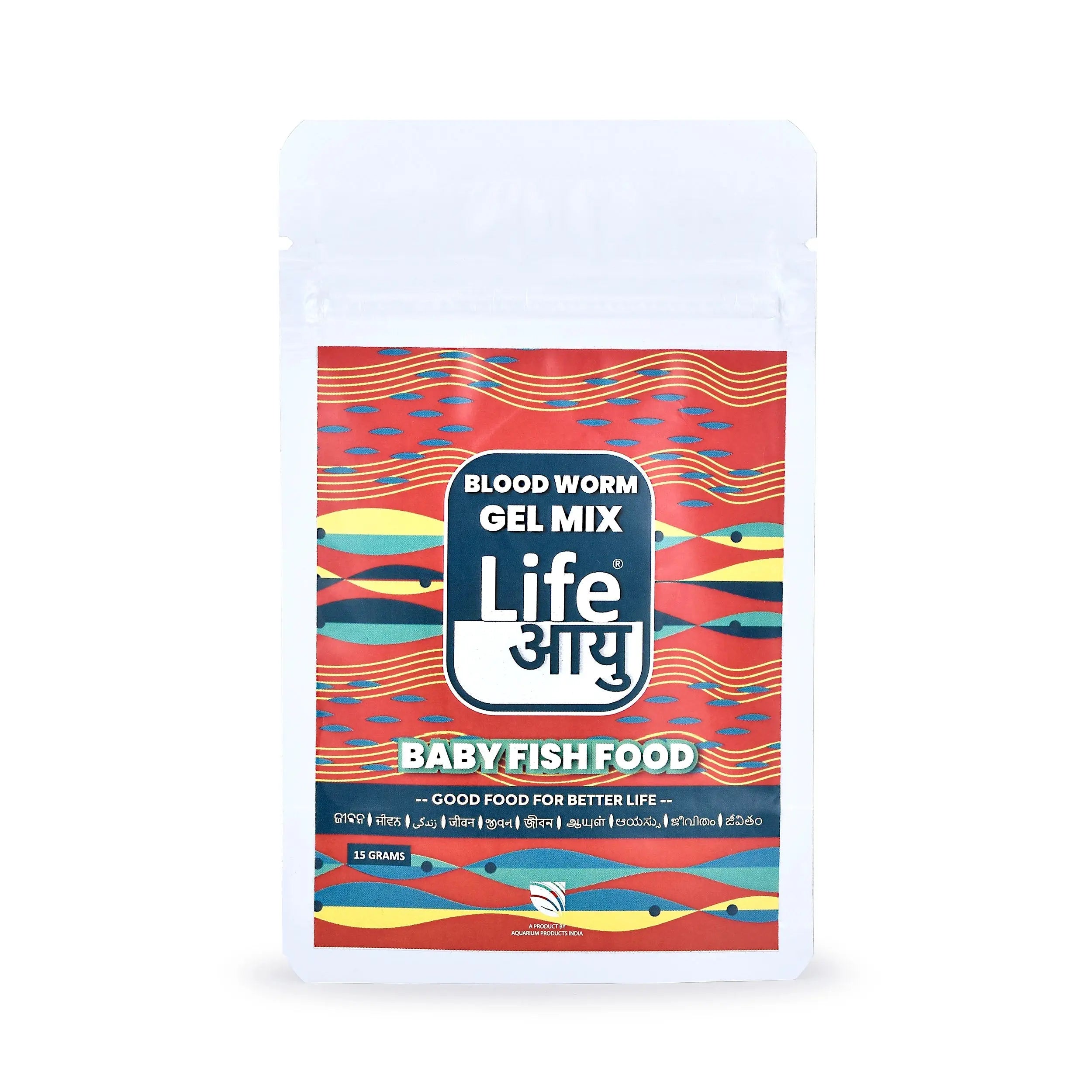 LIFE AAYU BLOODWORM GEL MIX – Soft Protein Boost for Fry and Nano Fish Aquarium Products India