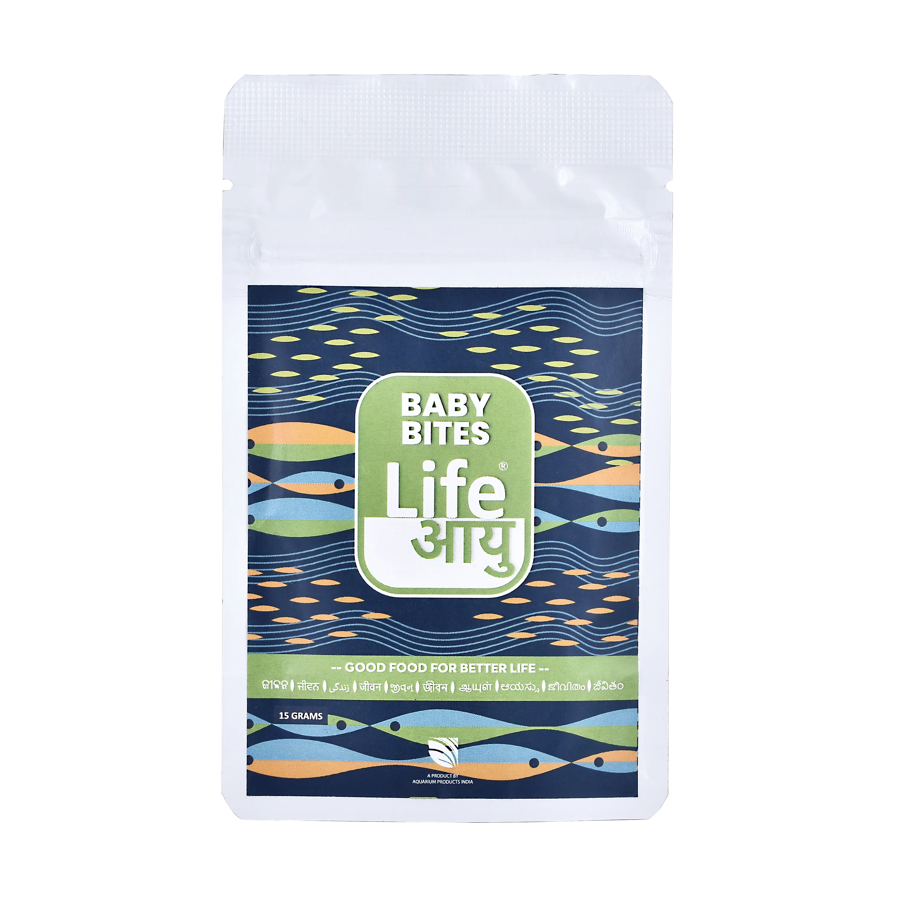 Life AAYU Baby Bites – Superfood for Fry & Baby Fish Growth 15 g Aquarium Products India