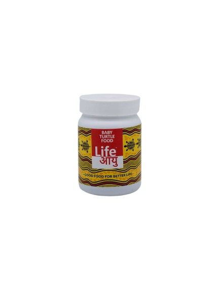 Life AAYU Baby Turtle Food 70g - Calcium Pellets for 2-4 Inch Turtles | Buy Online India
