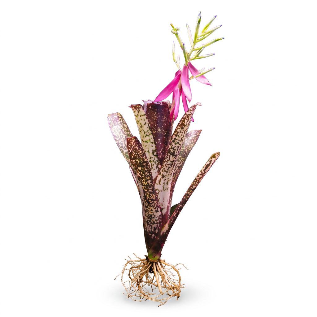 Billbergia 'Wild Thing' – Live Bromeliad for Terrariums & Vivariums | India