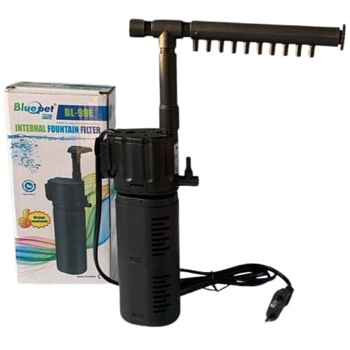 Blue Pet BL-98E Aquarium Internal Filter 9 Watts Onyxaqua