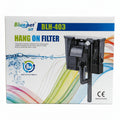 Blue Pet BLH-403 Aquarium Hang on Filter 8 watts Onyxaqua