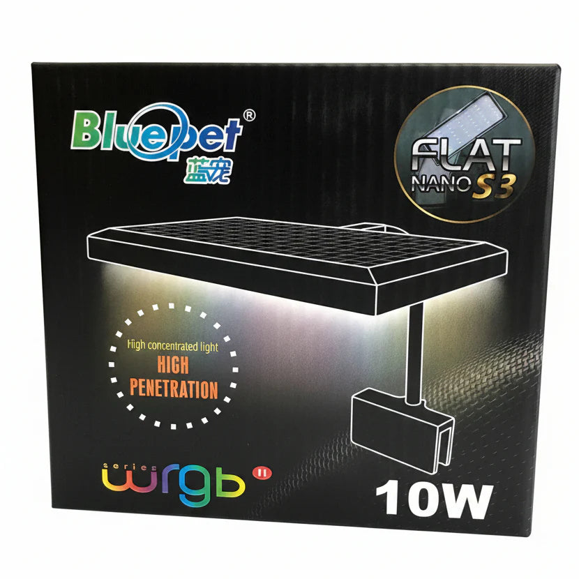 Blue pet Flat Nano S3 WRGB High Penetration Aquarium Light - 10W