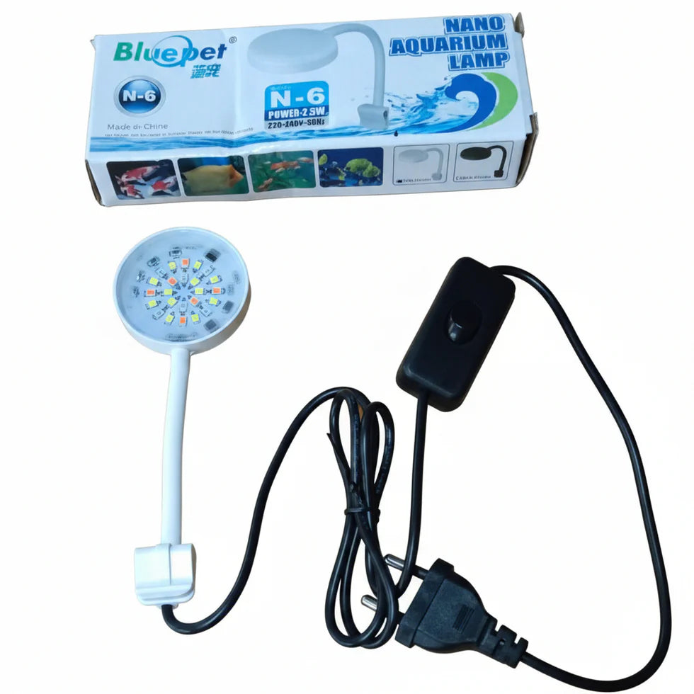 Bluepet N-6 Nano Aquarium Lamp 2.5 watts Changing color