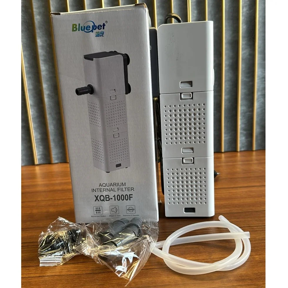 Bluepet XQB-1000F Aquarium Internal Filter (15W) – 1000L/H Silent Filtration Onyxaqua
