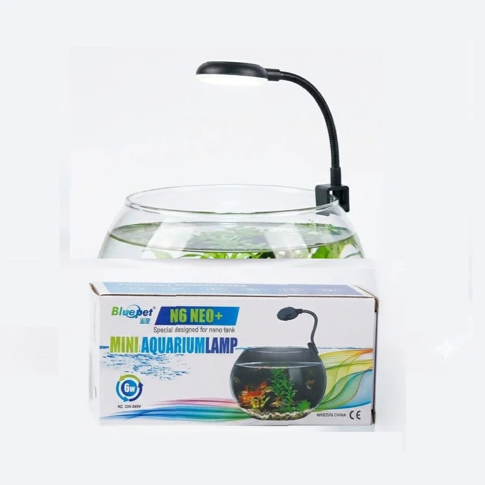 BluePet N6 Neo+ Mini LED Lamp (6W) Full Spectrum Light for Nano Tanks