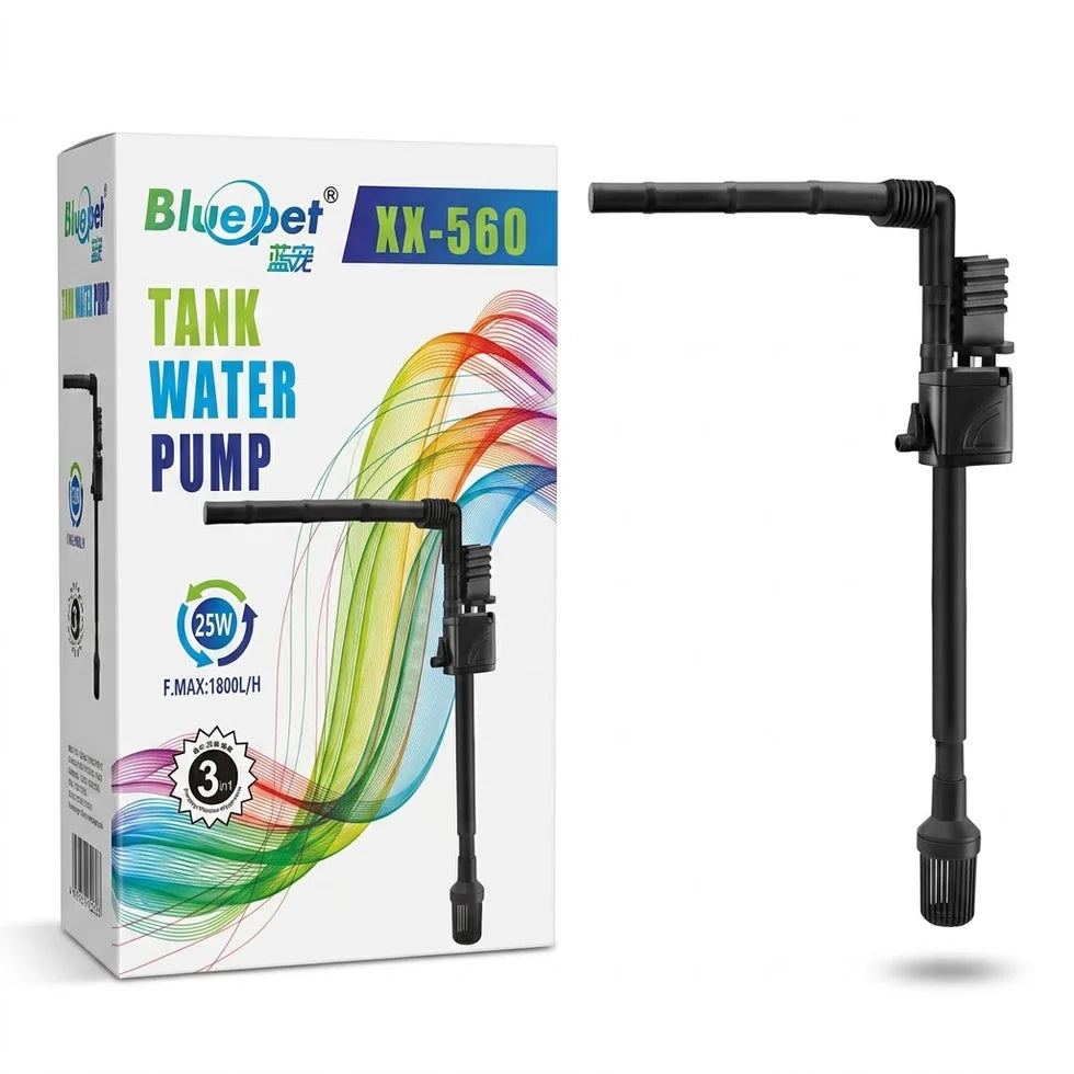 Bluepet XX-560 Aquarium Water Pump (25W) – 1800L/H Submersible Pump Onyxaqua