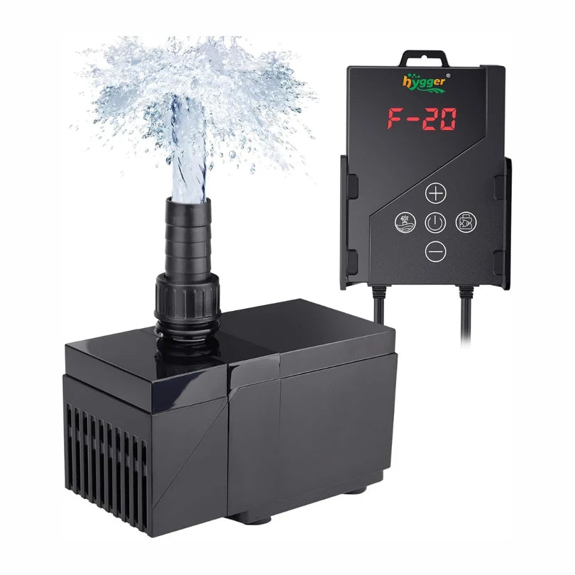 Hygger HGY0004 DC 24V Ultra-Quiet Powerhead with Intelligent Controller | 2000 LPH