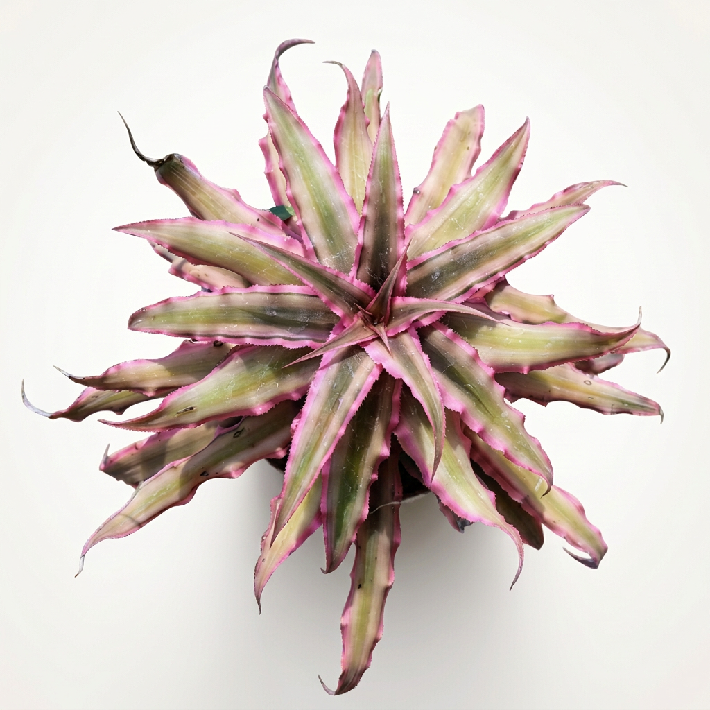 Cryptanthus 'Pink Star' – Live Earth Star for Terrariums & Vivariums | India Fish Bazaar