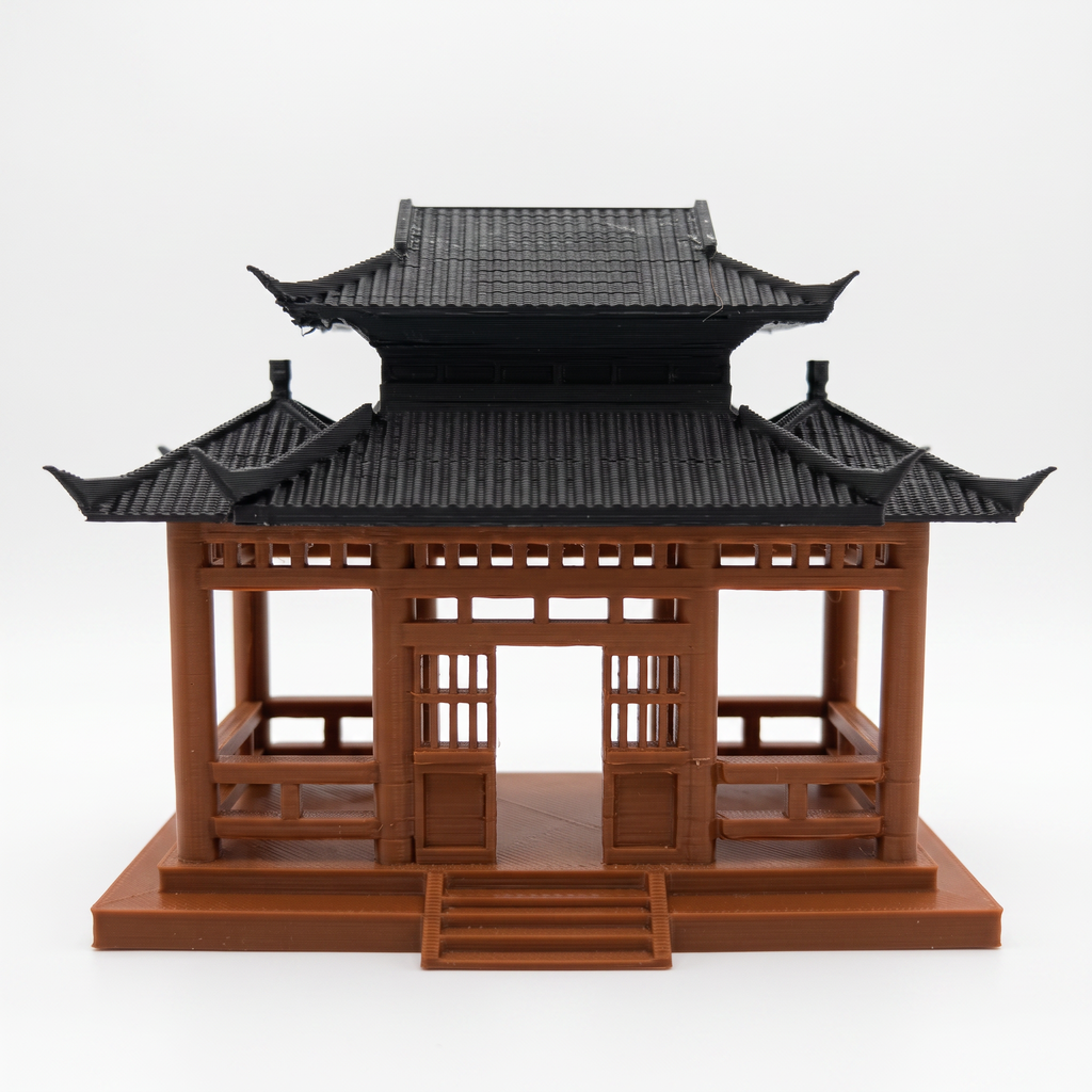 Chinese Wide Gate (Aquarium & Terrarium Decor)