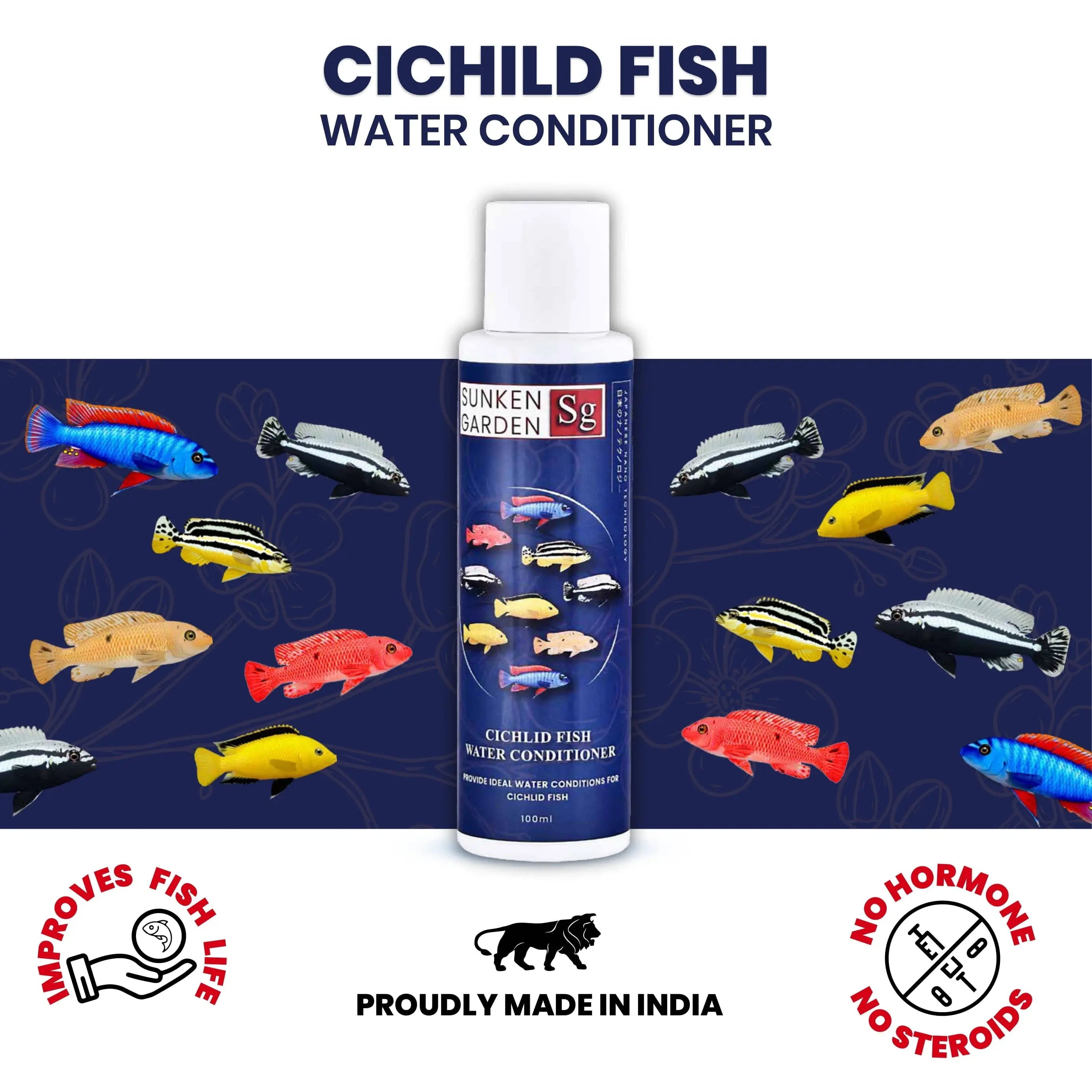 Sunken Garden Cichlid Fish Water Conditioner Sunken Garden Pvt Ltd