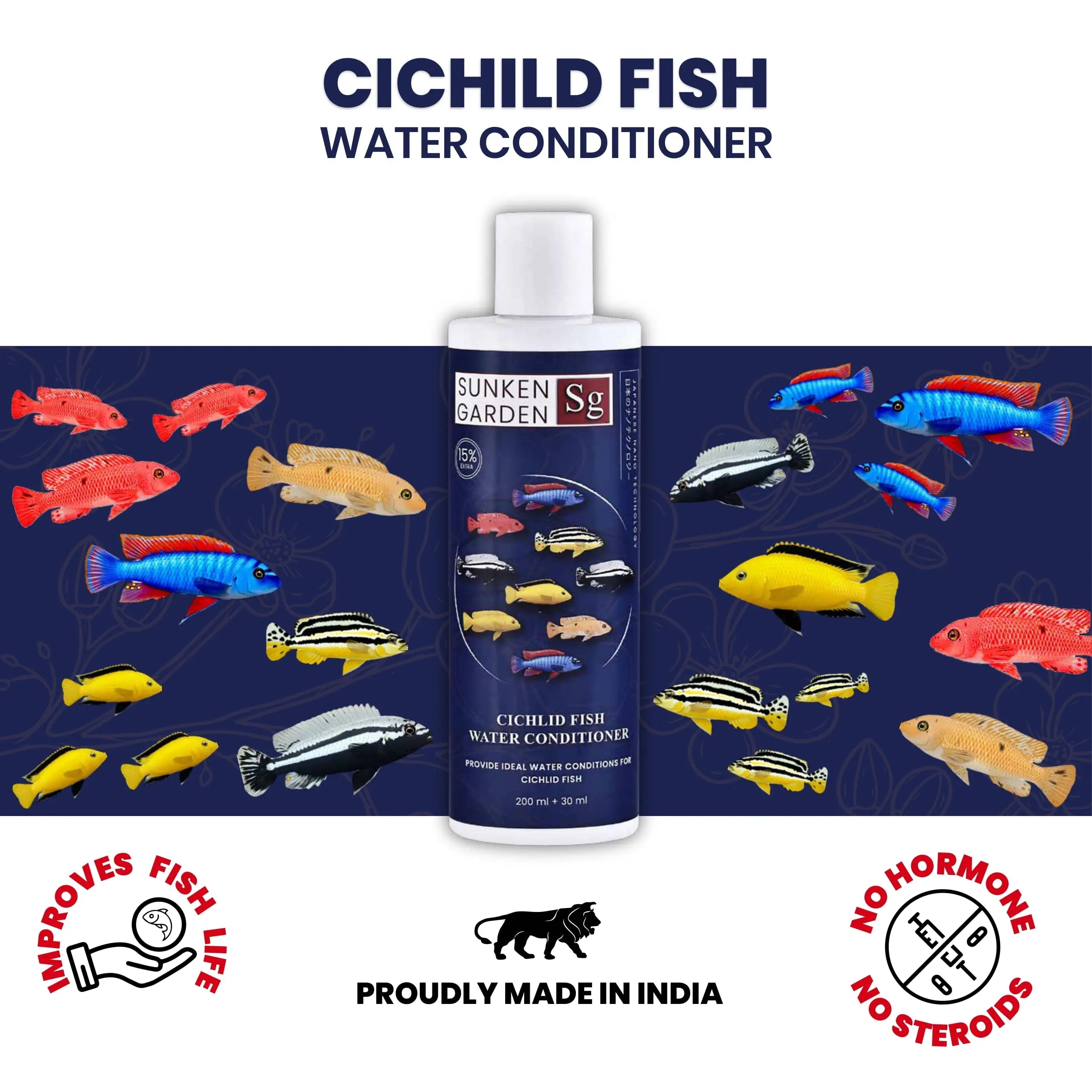 Sunken Garden Cichlid Fish Water Conditioner Sunken Garden Pvt Ltd
