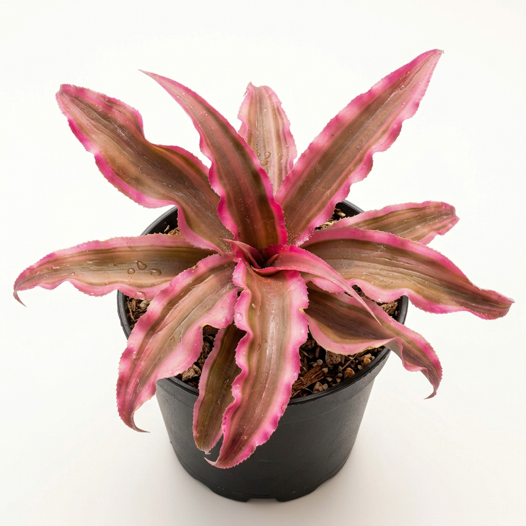 Cryptanthus 'Arelli' – Pink Earth Star for Terrariums & Vivariums | India Fish Bazaar