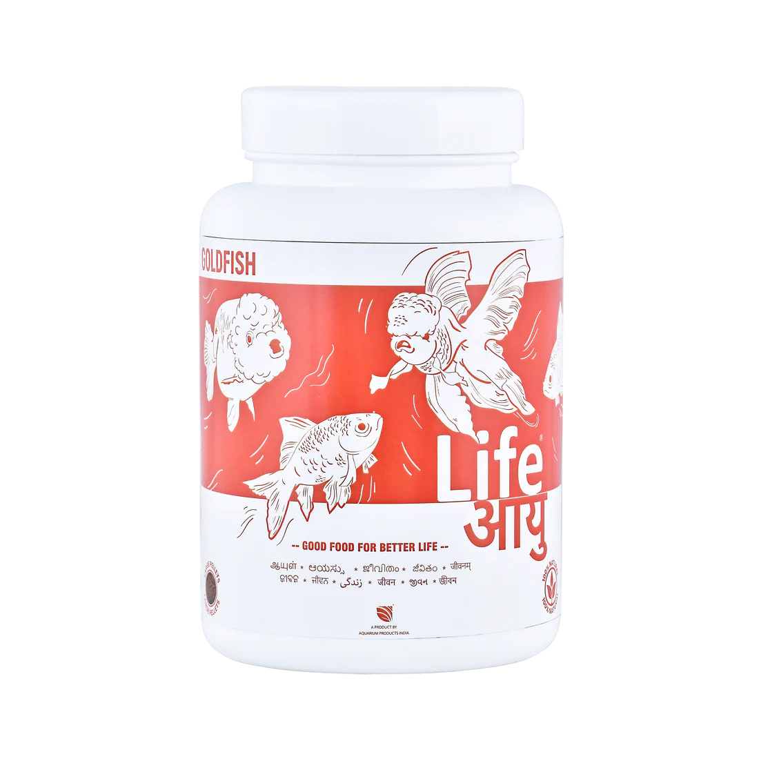 Goldfish Bloating Treatment & Swim Bladder Prevention – Life AAYU Goldfish Food for Digestion, Immunity & Color