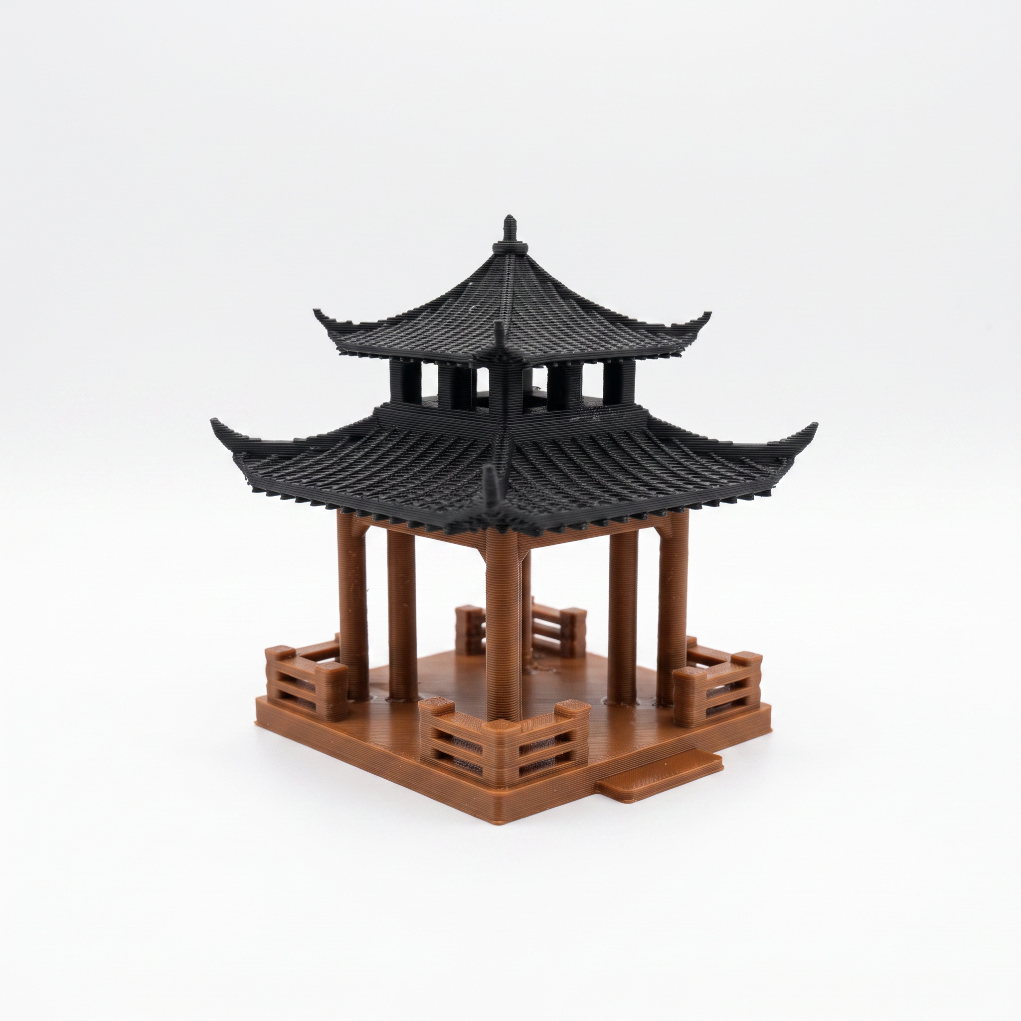 Double-Layered Square Pavilion (Aquarium & Terrarium Decor)