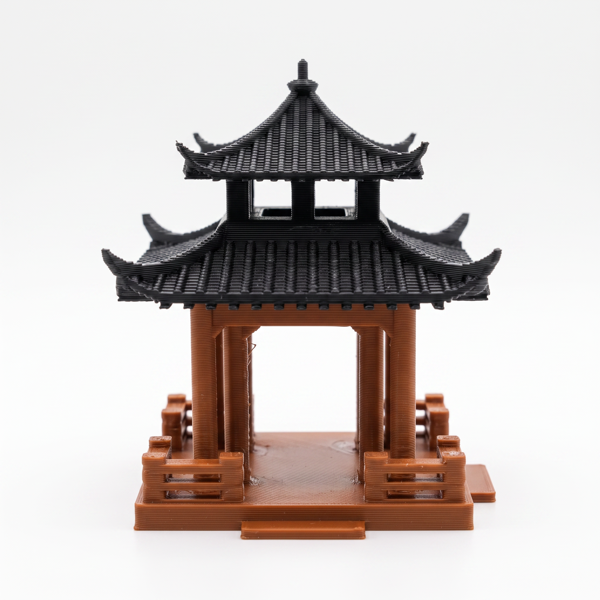 Double-Layered Square Pavilion (Aquarium & Terrarium Decor)