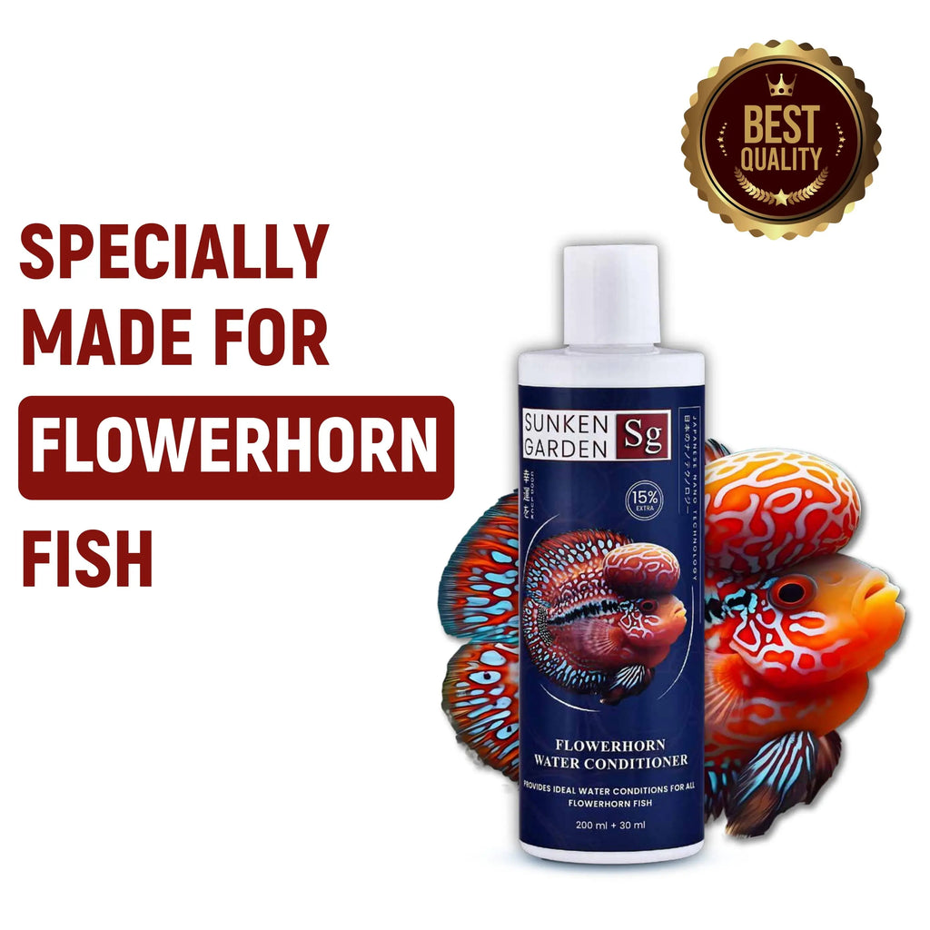 Sunken Garden - Flowerhorn Fish Water Conditioner Sunken Garden Pvt Ltd