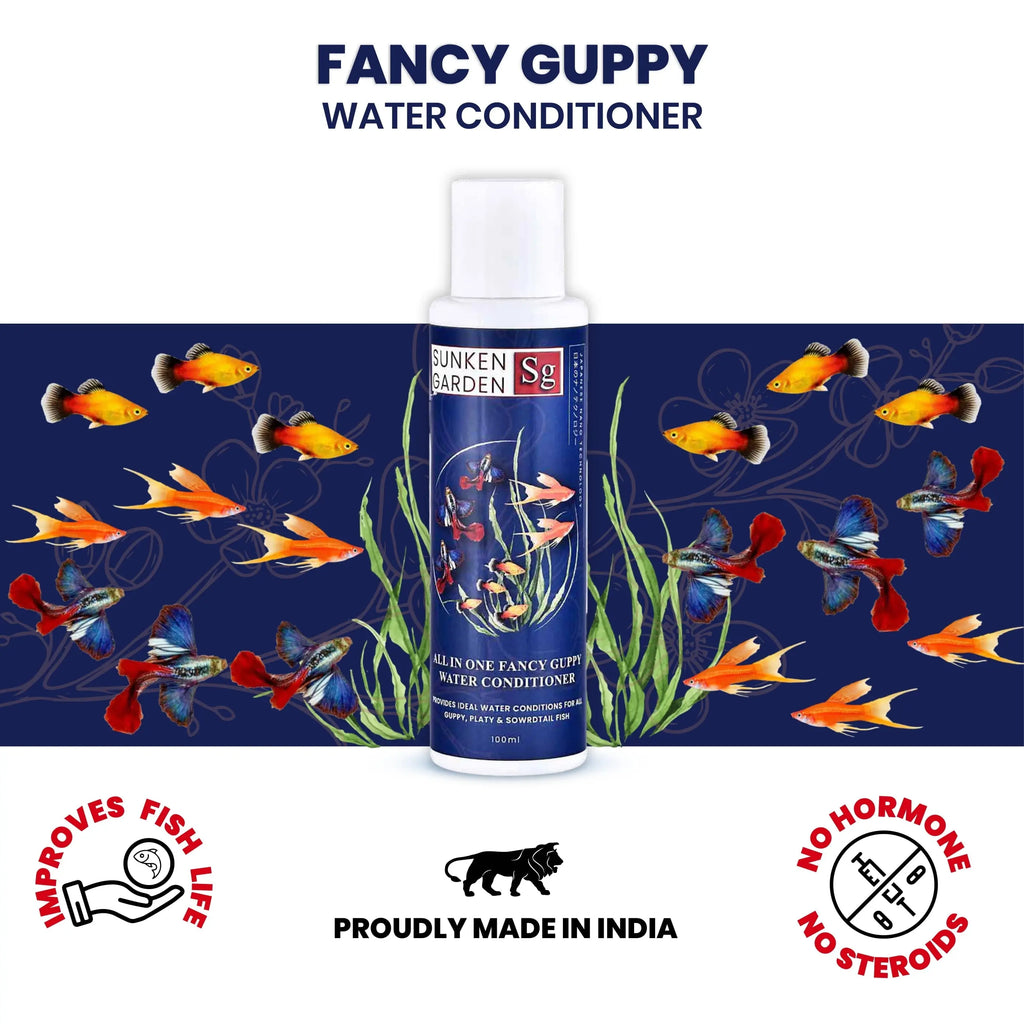 Sunken Garden All In One Fancy Guppy Fish Water Conditioner Sunken Garden Pvt Ltd