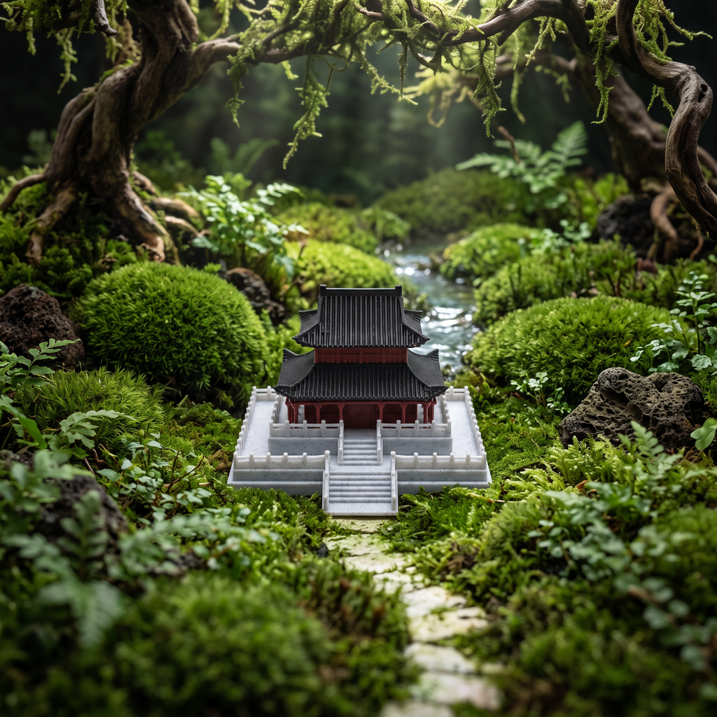 Zen Temple (Aquarium & Terrarium Decor)