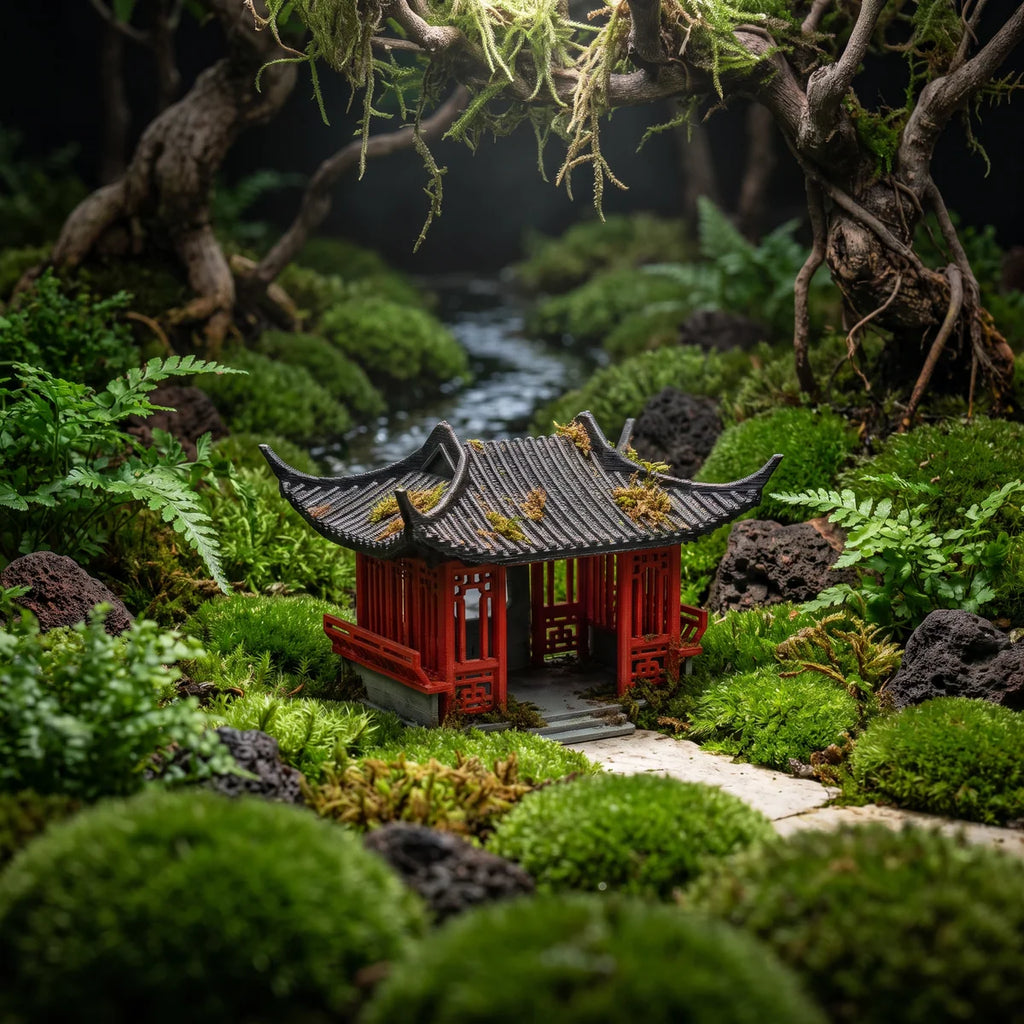 Zhuiweng Pavilion (Aquarium & Terrarium Decor)