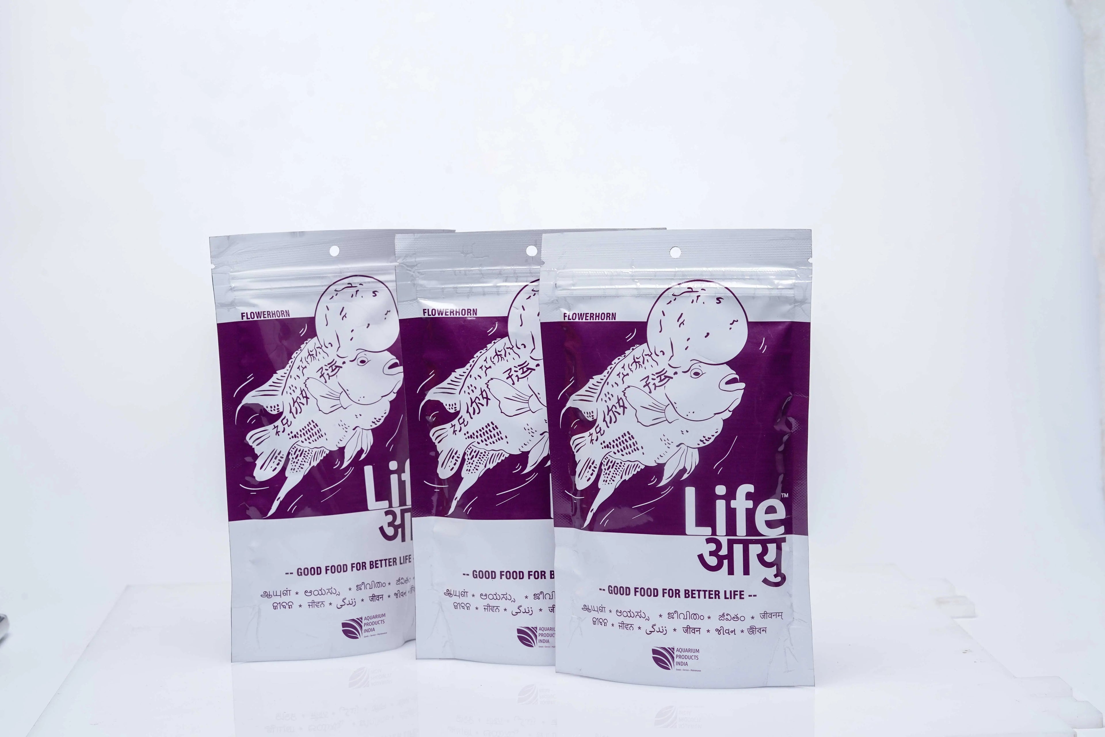 life aayu flowerhorn fish food all sizes