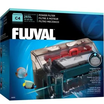 Fluval C-Series Power Filter – 5 Stage Clip-On Filtration System Fluval