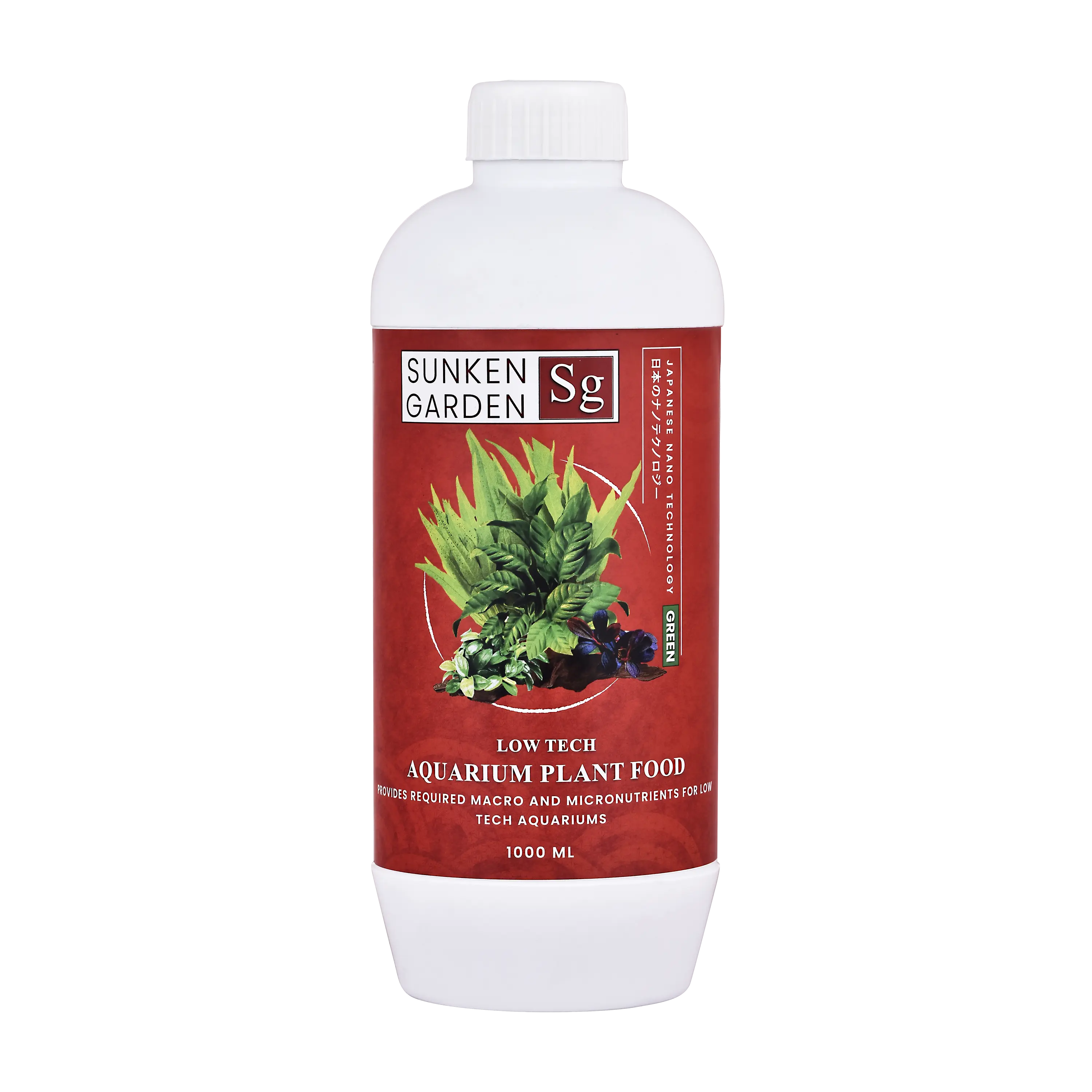 Sunken Garden Green – All-in-One Aquarium Plant Fertilizer | CO₂ & Non-CO₂ Compatible | Anti-Algae Formula Aquarium Products India