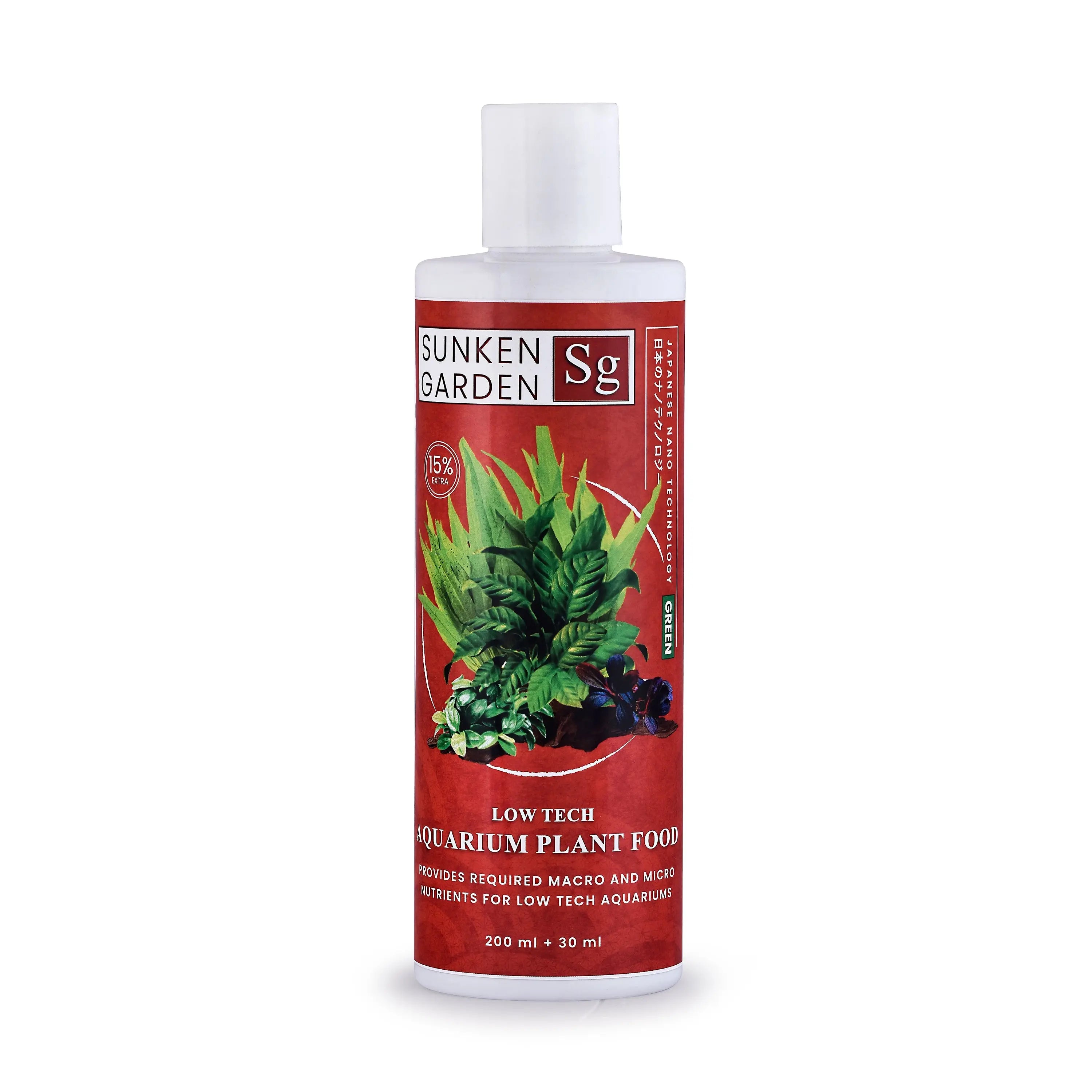 Sunken Garden Green – All-in-One Aquarium Plant Fertilizer | CO₂ & Non-CO₂ Compatible | Anti-Algae Formula Aquarium Products India