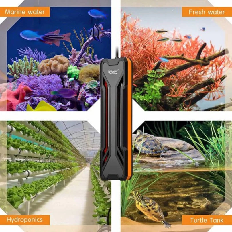Hygger HG043 1000W Submersible Smart Aquarium Heater with Digital LED Display | For Large Tanks & Ponds up to ~800 L