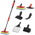 Hygger HG072-M 6-in-1 Aquarium Cleaning Tool Kit | Carbon Fibre