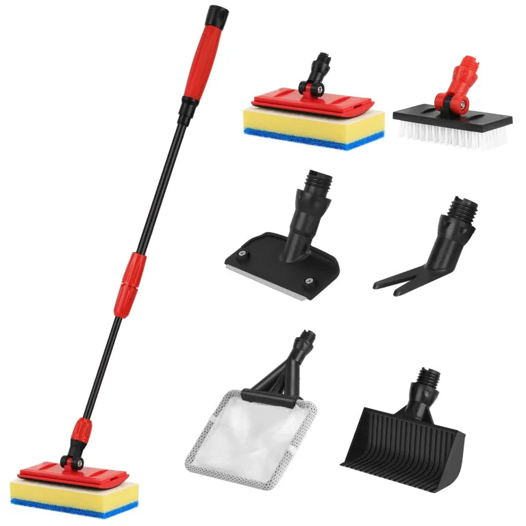 Hygger HG072-M 6-in-1 Aquarium Cleaning Tool Kit | Carbon Fibre